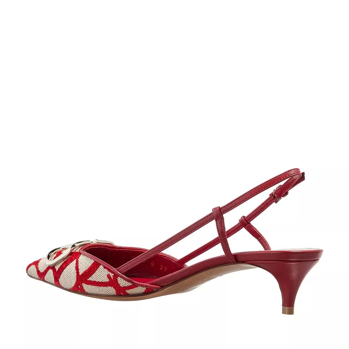 Red valentino hot sale kitten heels