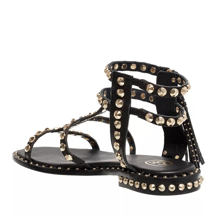 Ash black sale studded sandals