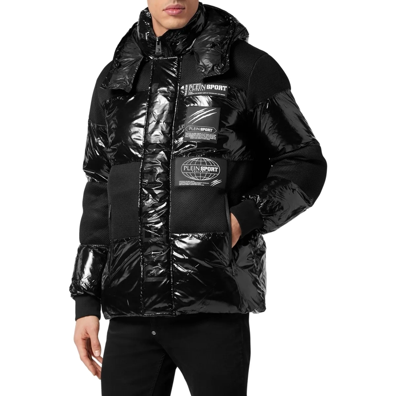 Plein Sport Daunenjacke Jacke Global Express Edition schwarz(Image 3)