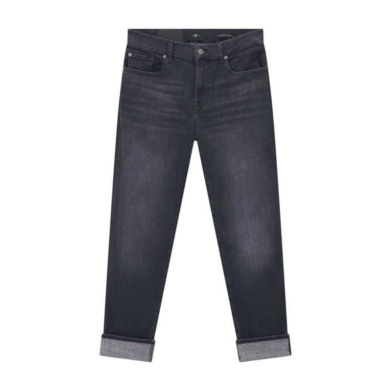 Seven for all Mankind Jeans Relaxed Skinny Jeans schwarz