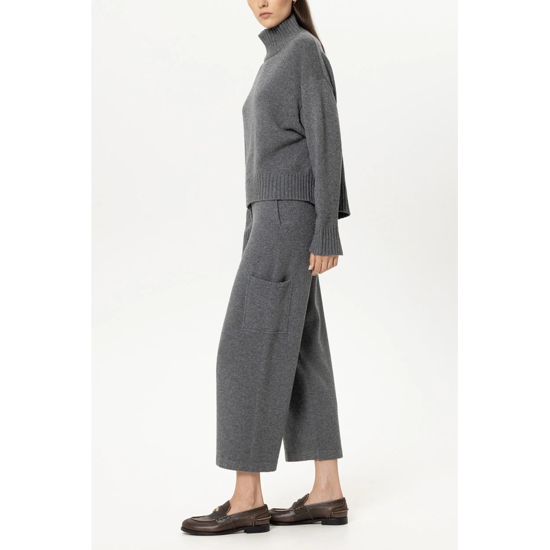 Luisa Cerano Stoffen broek Cargo-Pants aus Woll-Mix multi(Image 3)