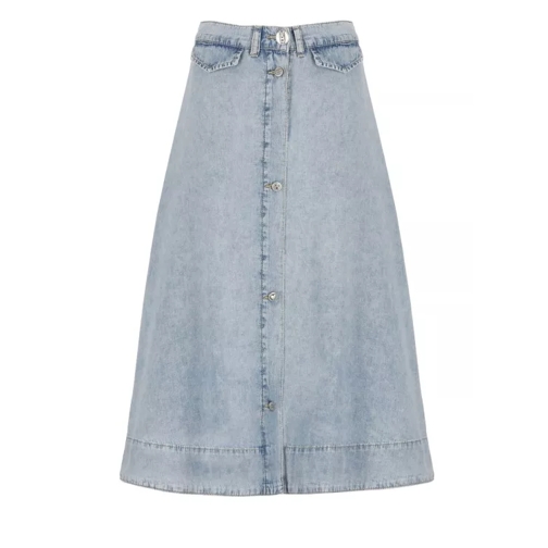 Moschino Cotton Skirt Blue 