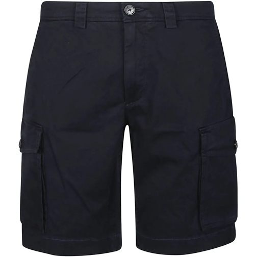 Woolrich Korte broek Classic Cargo Short Blue blau