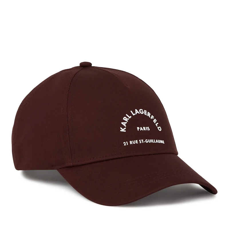 Karl Lagerfeld Mütze RUE ST-GUILLAUME KAPPE weinrot