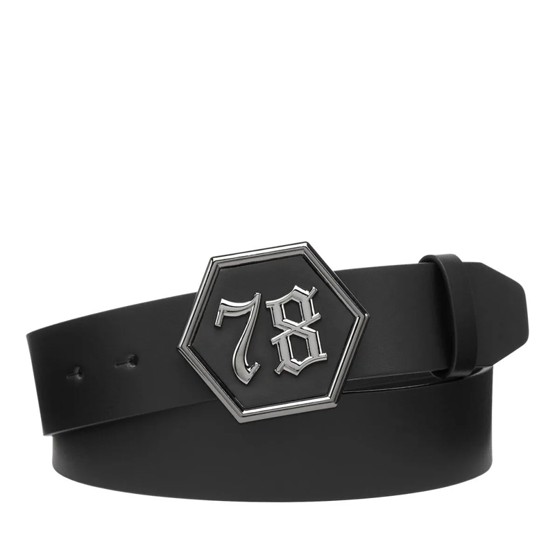 Philipp Plein Gürtel Gürtel Gothic Plein schwarz