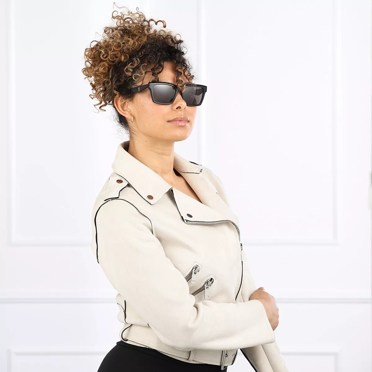 Saint Laurent SL M104-004 56 Woman Acetate Black-Grey | Sonnenbrille