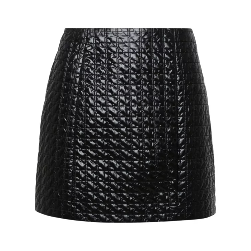 Patou Black Polyamide Skirt Black 