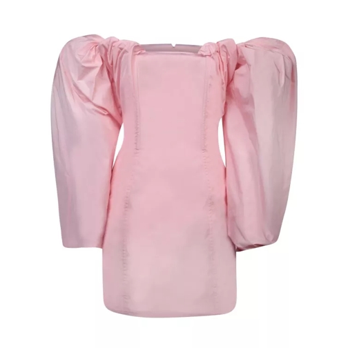 Jacquemus Draped Mini Dress Pink 