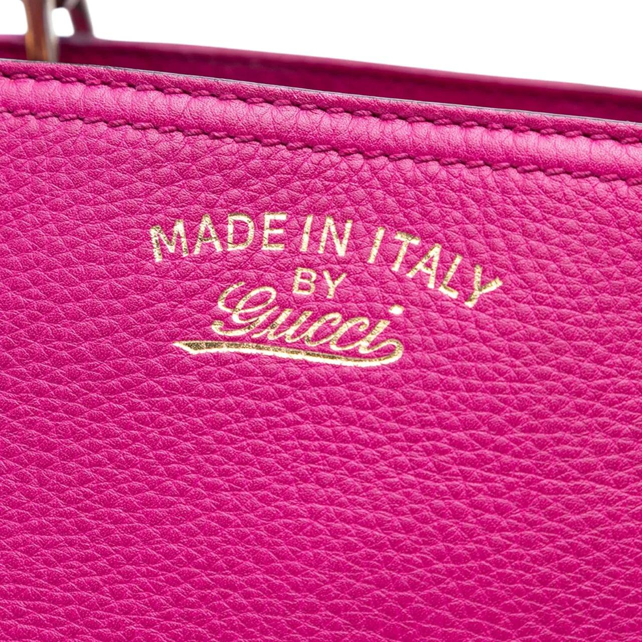 Thumbnail - Gucci Hobo Bags - Small Calfskin Bamboo Shopper Satchel - Gr. unisize - in Gold - für Damen