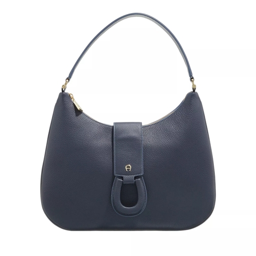 AIGNER Sele Washed Blue Schultertasche