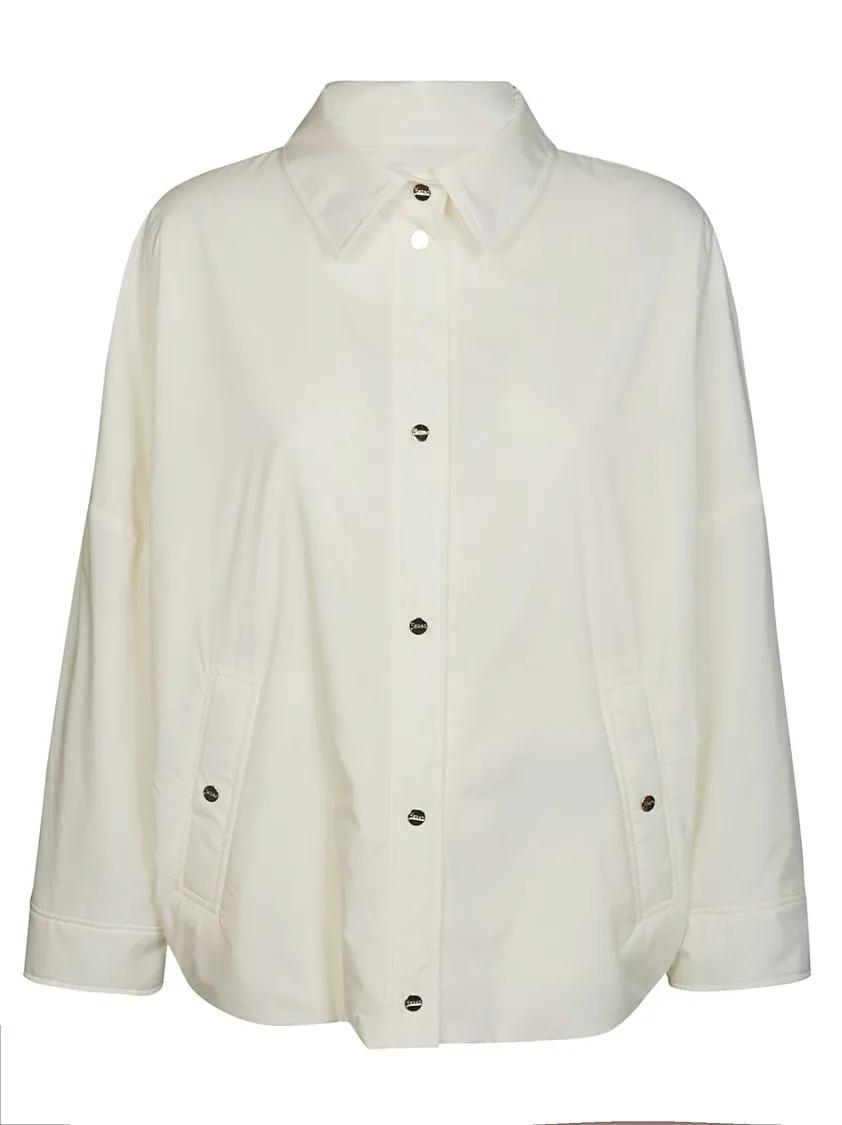 Thumbnail - Herno - Hooded Overshirt - Größe 40 - weiß