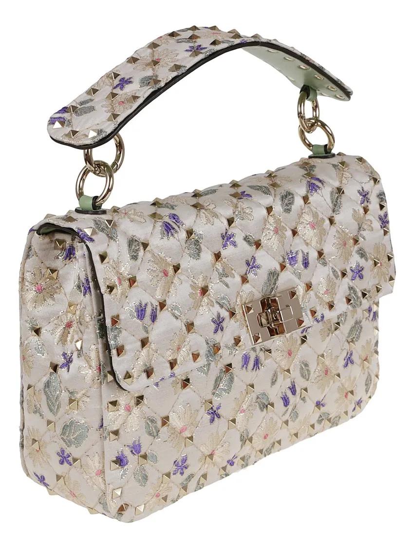 Valentino Garavani Hobo bags Rockstud Spike Bag in wit