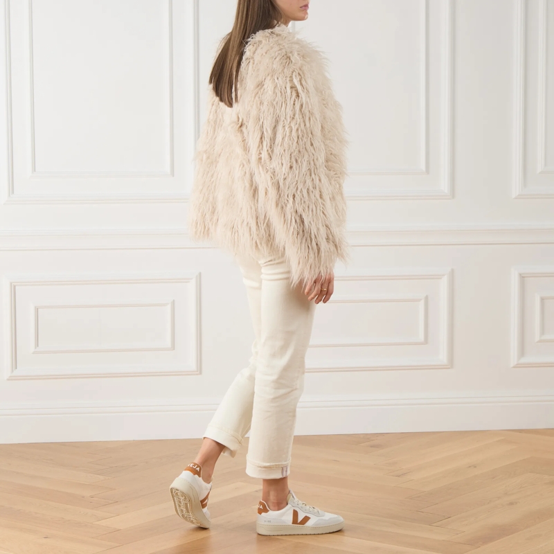 Veja Lage-top sneaker V-90 White Umber(Image 2)