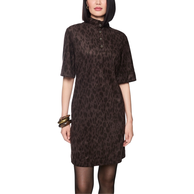 Marc Cain Mini-jurk Kleid seal brown(Image 5)