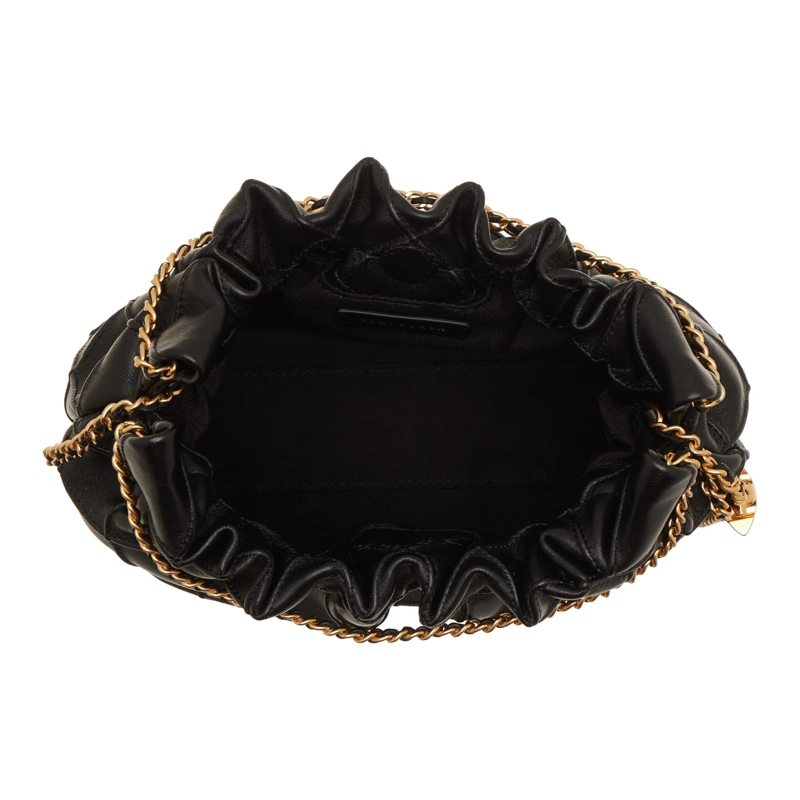 Tory Burch Hobo Bag Fleming Mini Hobo Bag Black(Image 6)