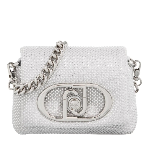 LIU JO Schultertasche Liu Jo Lapuffy                 Pearl grey metalizz