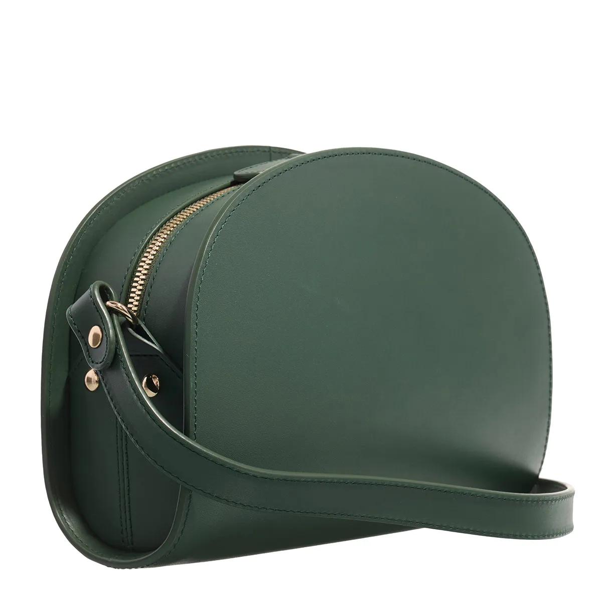 A.P.C. Crossbody bags Sac Demi-Lune in groen