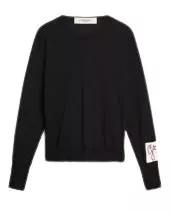 Thumbnail - Golden Goose - Crewneck Merino Wool Sweater - Größe L - blau