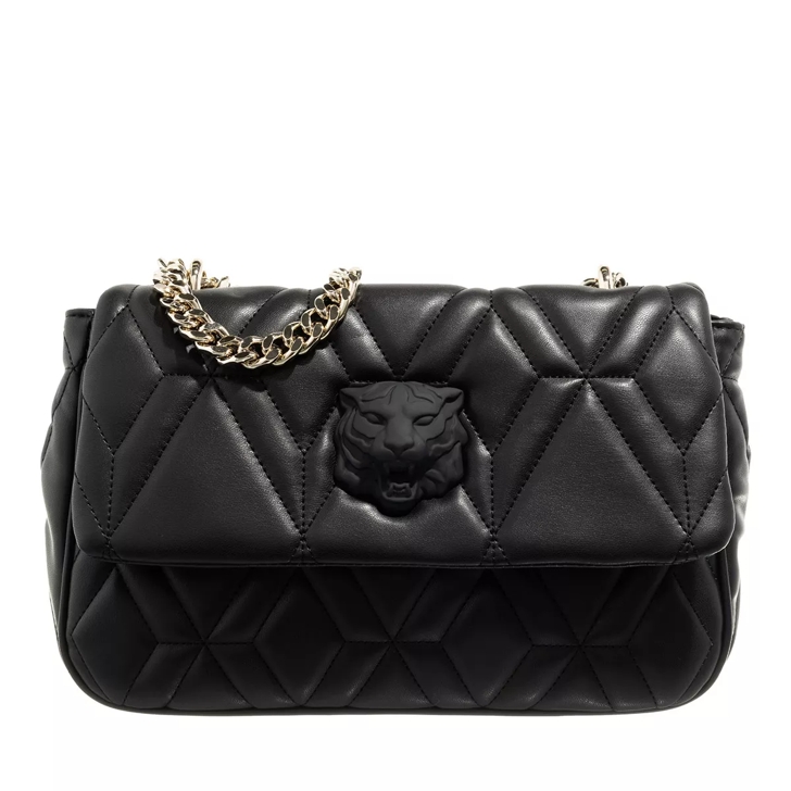 Just Cavalli Range F Quilted Sketch 6 Bags Black Crossbody Bag