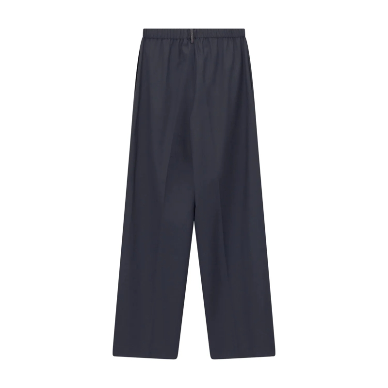 Fabiana Filippi Freizeithose Weite Stoffhose Trevi dunkelblau(Image 3)