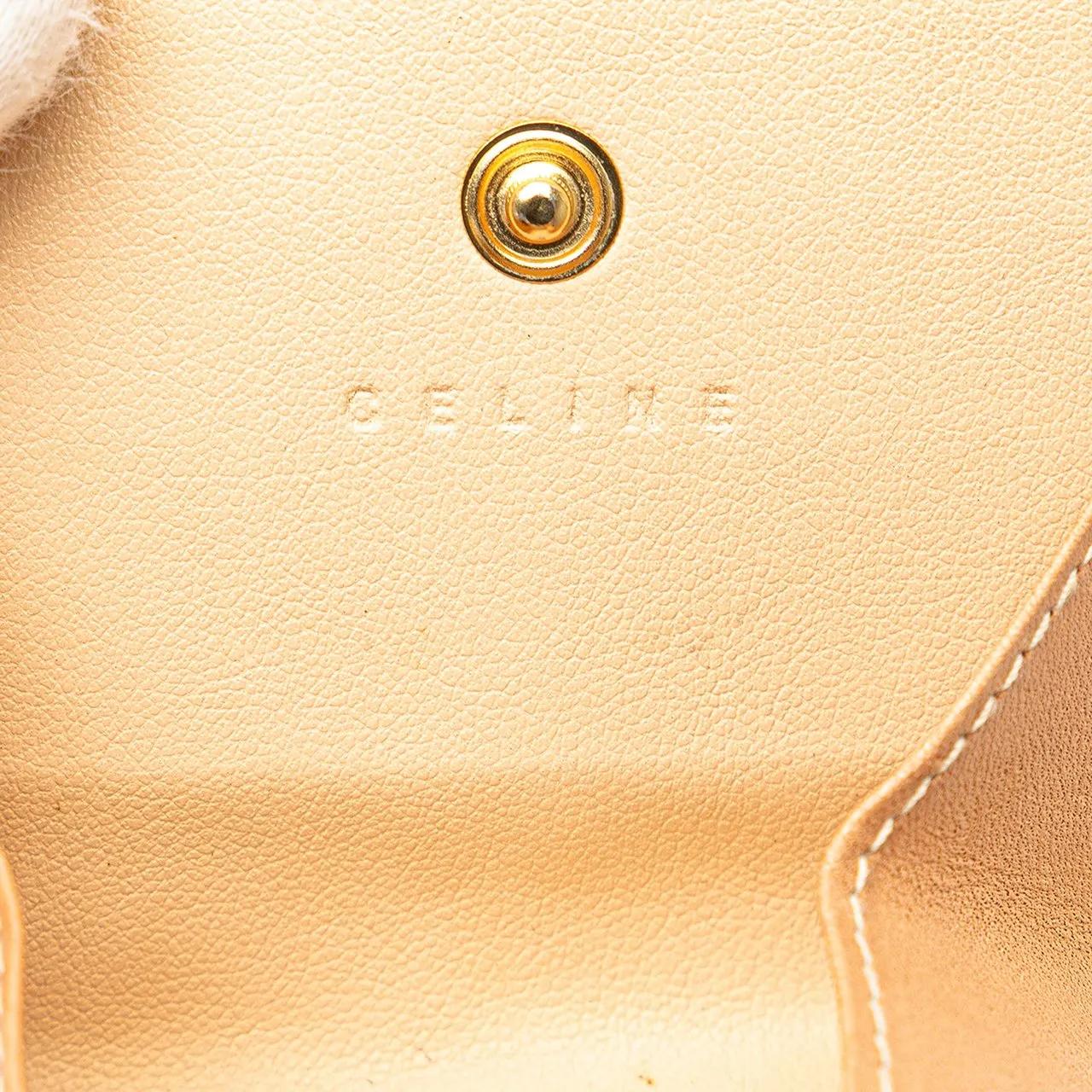 Thumbnail - Celine Portemonnaie - Macadam Coated Canvas Coin Pouch - Gr. unisize - in Braun - für Damen