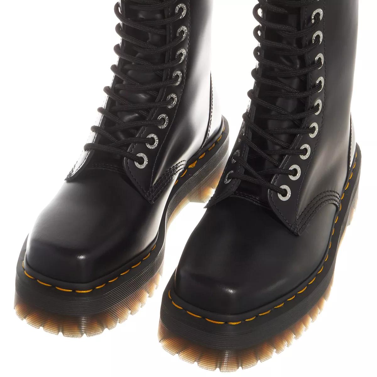 Dr. Martens 1490 Quad Squared Black Schnurstiefel