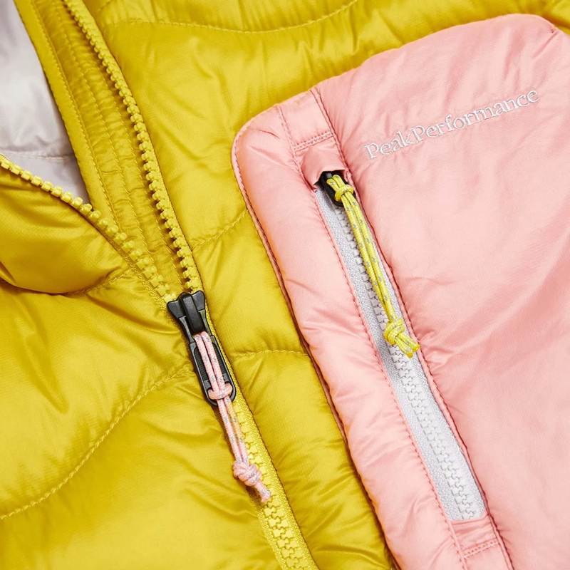 Peak Performance Weste Weste mit Logo gelb(Image 4)