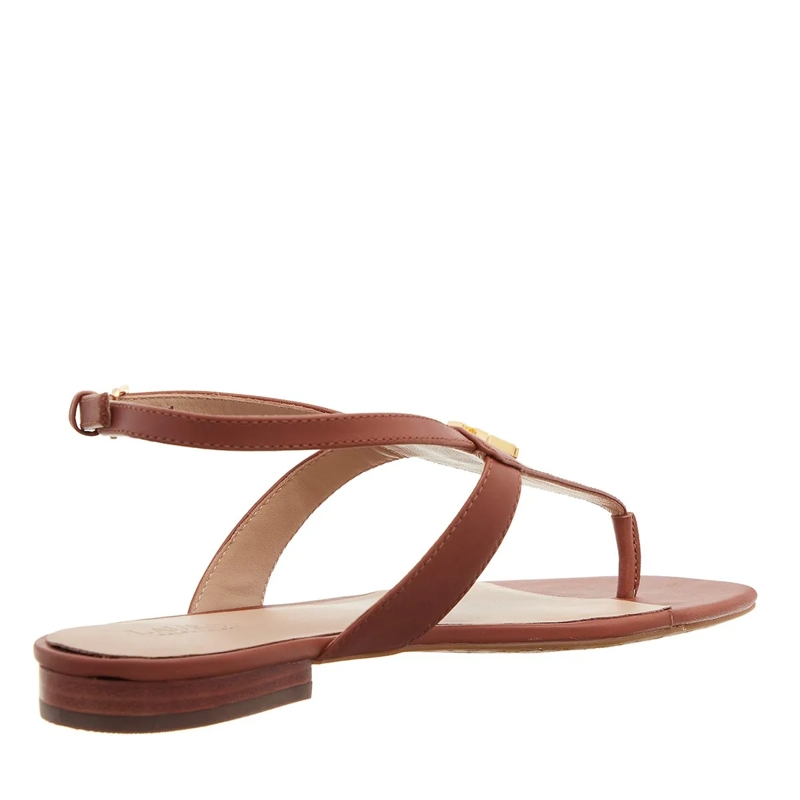 Lauren Ralph Lauren Sandalen Everley Sandals Flat Sandal Lauren Tan(Image 4)