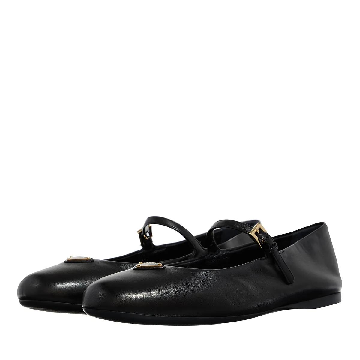 Prada Loafers & Ballerinas - Ballerinas With Triangle Logo - Gr. 37 (EU) - in Schwarz - für Damen