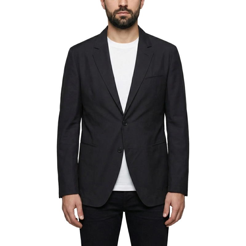 Tom Ford Anzugjacke Sakko aus Baumwoll-Mix schwarz(Image 2)