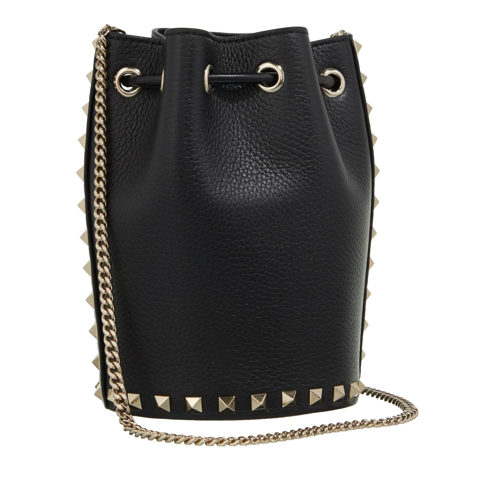 Valentino Garavani Crossbody bags Mini Rockstud in zwart