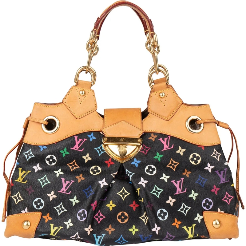 Louis Vuitton Tote Louis Vuitton Murakami Multicolor Ursula Handbag schwarz