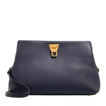 Coccinelle - Blue Saffiano Leather Shoulder Bag