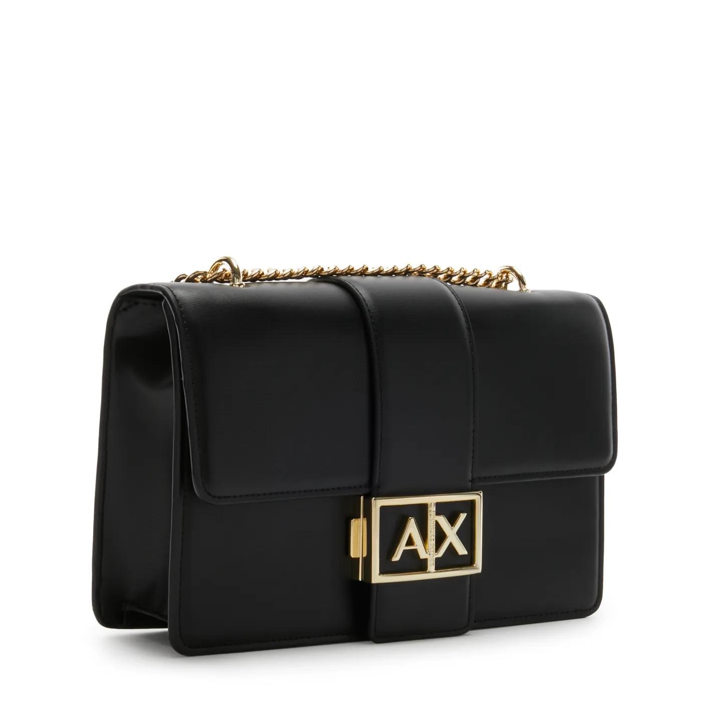 Armani Exchange Elegante schoudertas met afneembare band Black Dames