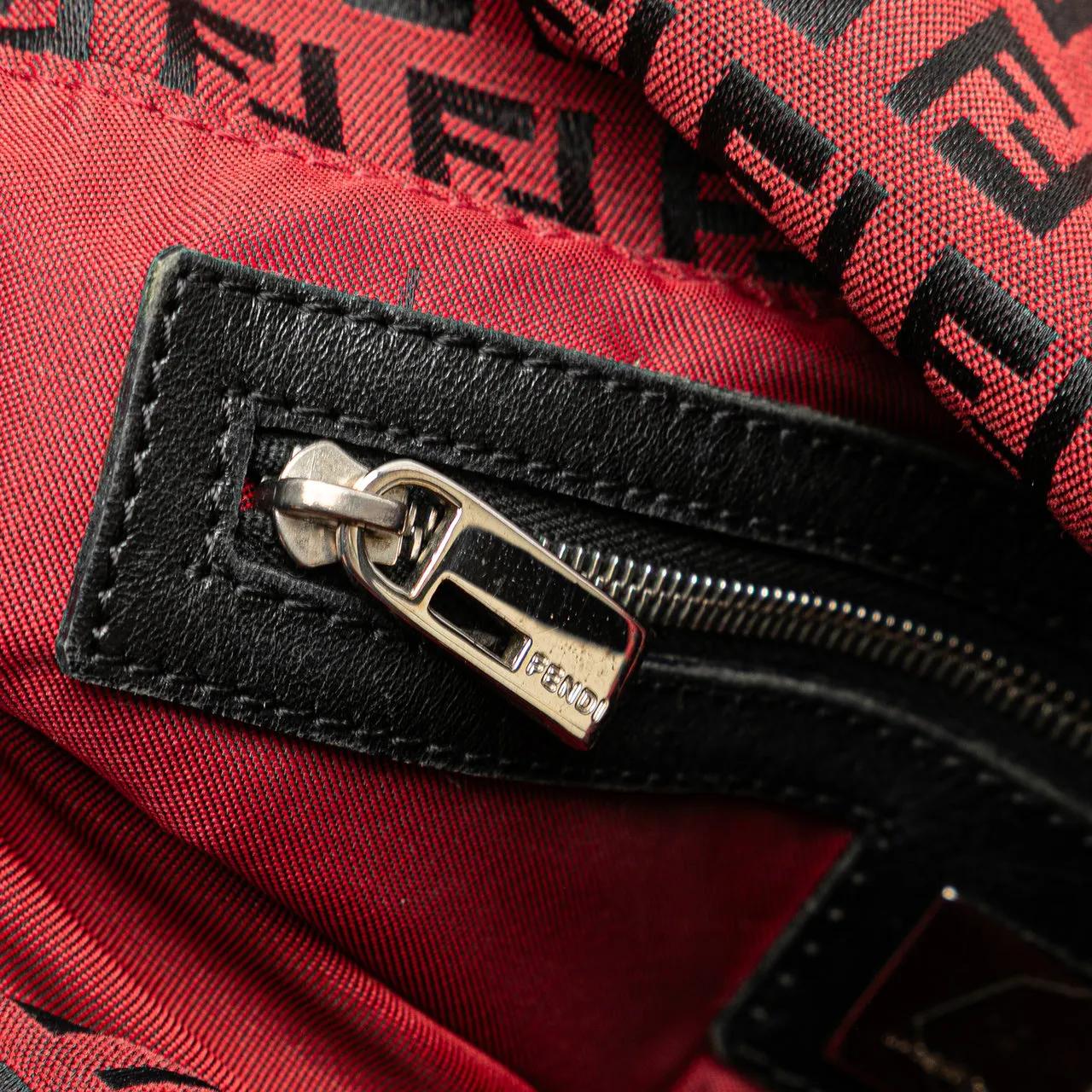 Thumbnail - Fendi Hobo Bags - Zucca Canvas Double Flap Mamma - Gr. unisize - in Rot - für Damen