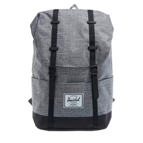 Herschel Eco Retreat Backpacks Raven Crosshatch Rucksack