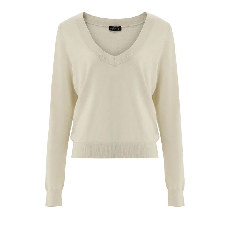 VAN LAACK  Pullover Uni beige