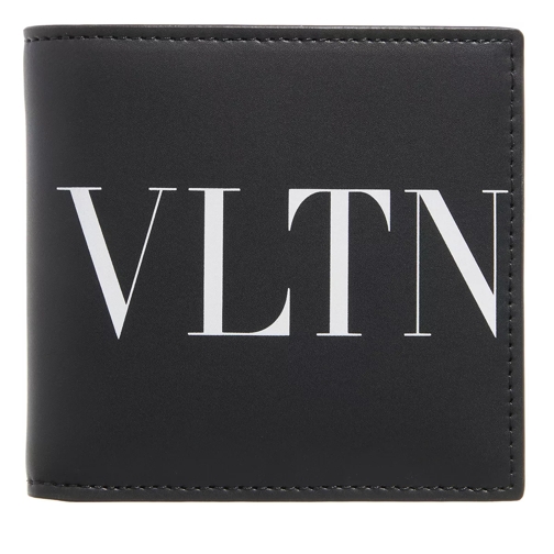 Valentino Garavani VLTN Wallet Black Bi-Fold Wallet