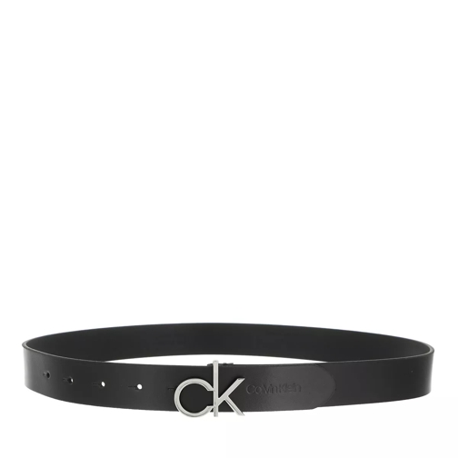 Calvin Klein Logo Belt 30mm Black Dunne Riem
