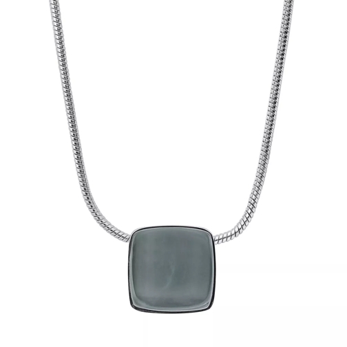 Skagen Sea Glass Necklace Silver Korte Halsketting