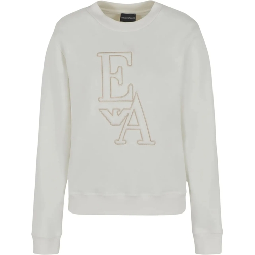 Emporio Armani Truien Sweaters White weiß