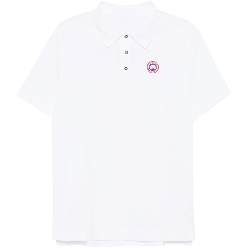 Canada Goose Polohemd T-Shirts And Polos White weiß
