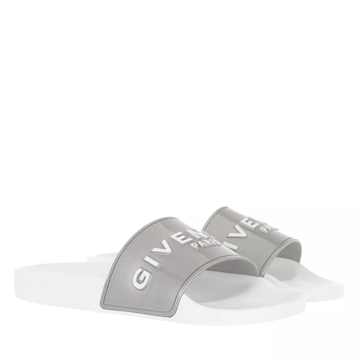 Women's givenchy logo online slides