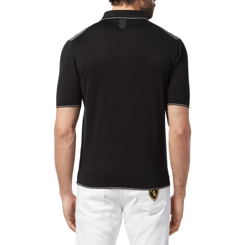 BILLIONAIRE Top Pullover Crest schwarz(Image 2)