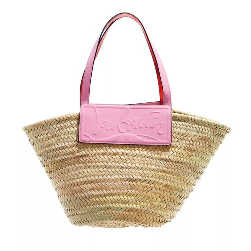 Christian Louboutin Loubishore Shoulder Bag Naturel/Confettis Basket Bag