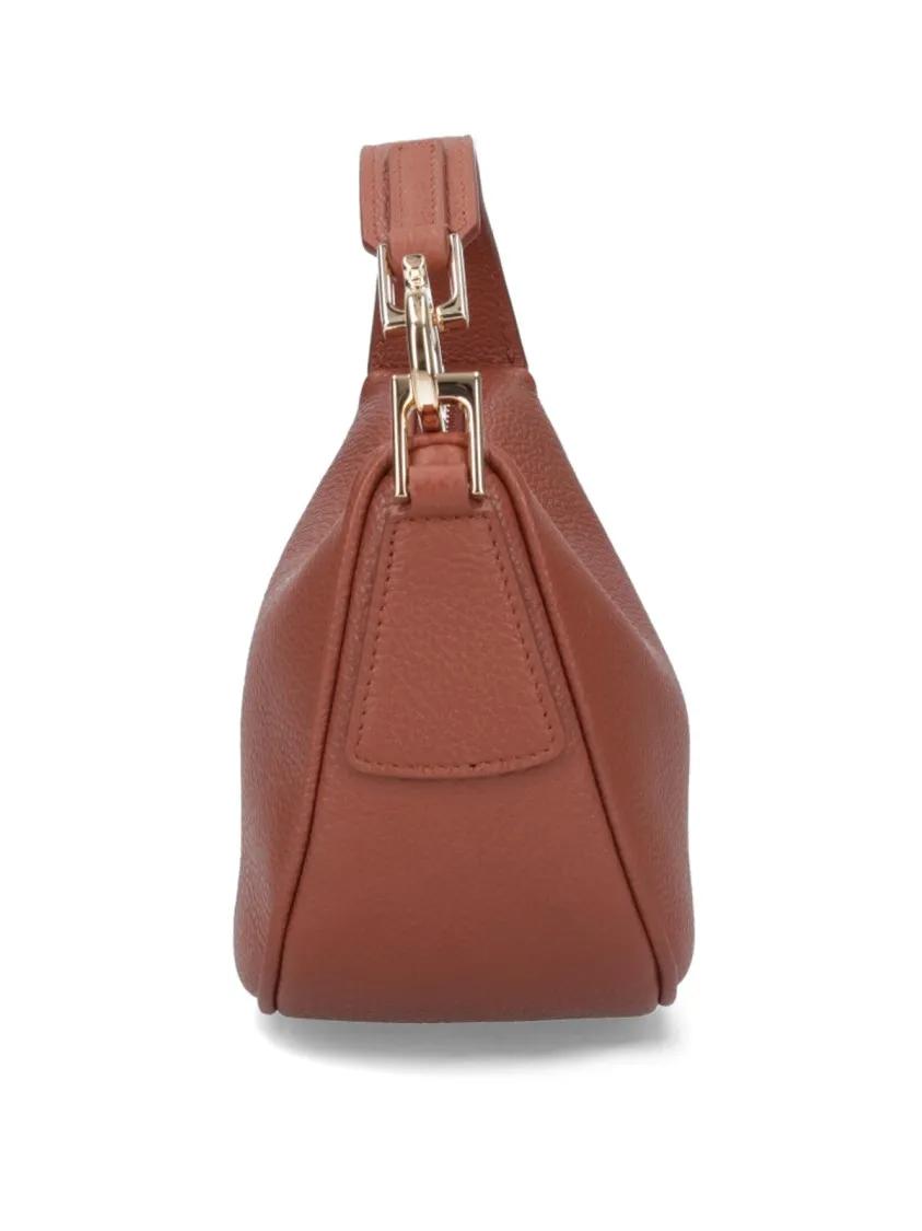 Salvatore Ferragamo Crossbody bags Mini Hobo Bag With Adjustable Handle in bruin