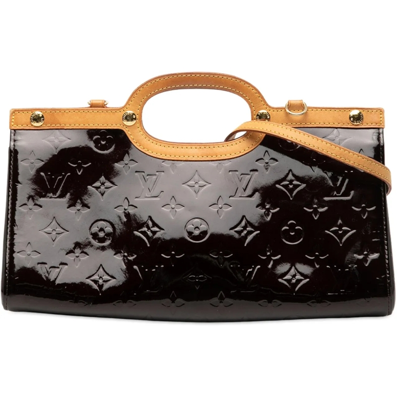 Louis Vuitton Schultertasche Monogram Vernis Roxbury Drive lila