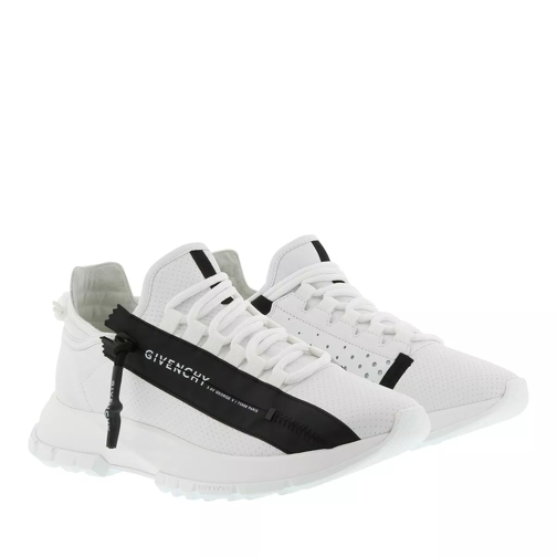 Givenchy Spectre Low Sneakers Perforated Leather White Black Low-Top Sneaker