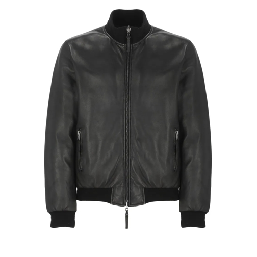 The Jack Leathers Lederjacken Derek Reversible Leather Jacket Black