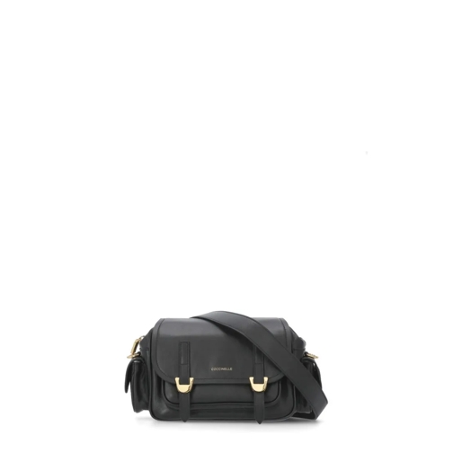 Coccinelle Schultertasche Campus Vintage Small Bag Black